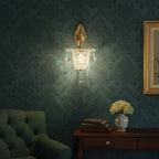 Acento Brass & Glass Wall Sconce