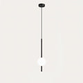 AcryLuma: Nordic Sphere Pendant Light made of Acrylic & Metal – for Bedroom & Dining Area