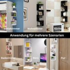 AcrylGlanz: Modern Wall Shelves – Space-saving, Decorative & Floating in Classic Style for Bathrooms & Living Rooms