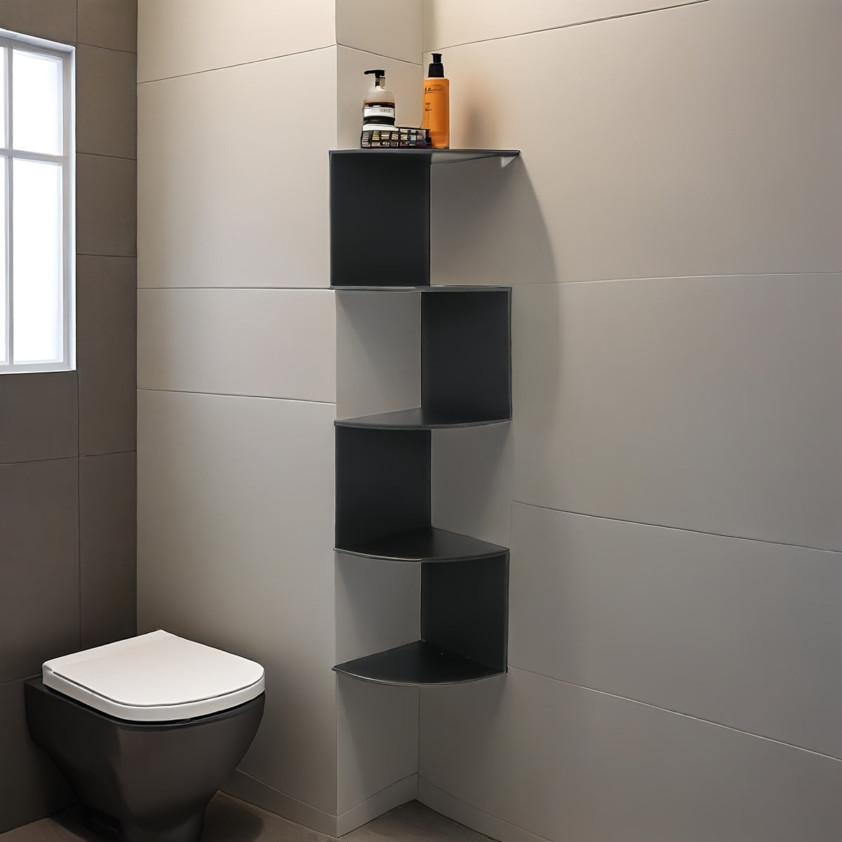 AcrylGlanz: Modern Wall Shelves – Space-saving, Decorative & Floating in Classic Style for Bathrooms & Living Rooms