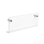 AcrylVista: Transparent Wall Shelf – Modern, Decorative & Hanging for Books & Magazines in Library & Living Room