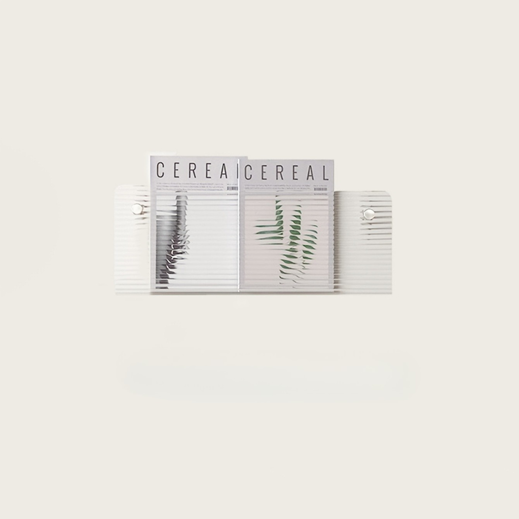 AcrylVista: Transparent Wall Shelf – Modern, Decorative & Hanging for Books & Magazines in Library & Living Room
