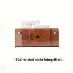 AcrylVista: Transparent Wall Shelf – Modern, Decorative & Hanging for Books & Magazines in Library & Living Room