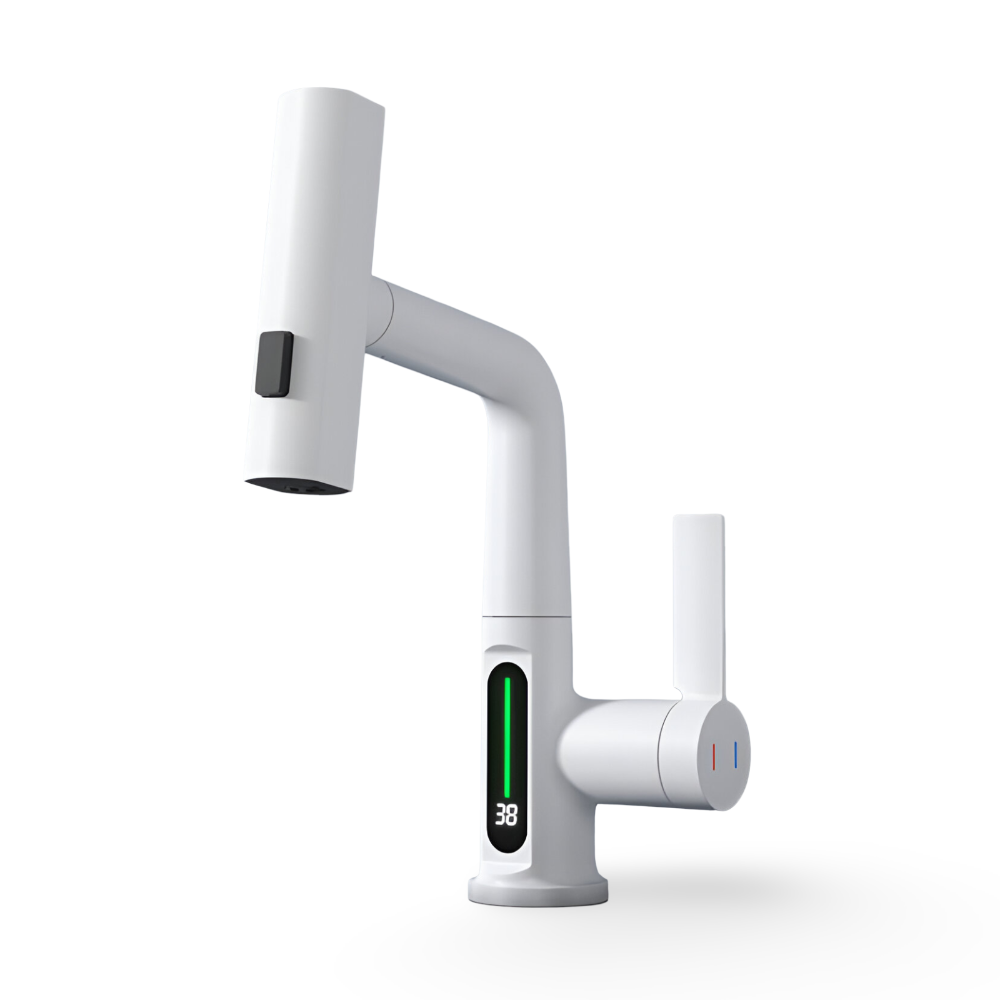 Civita - Adjustable Kitchen Faucet with Temperature Display