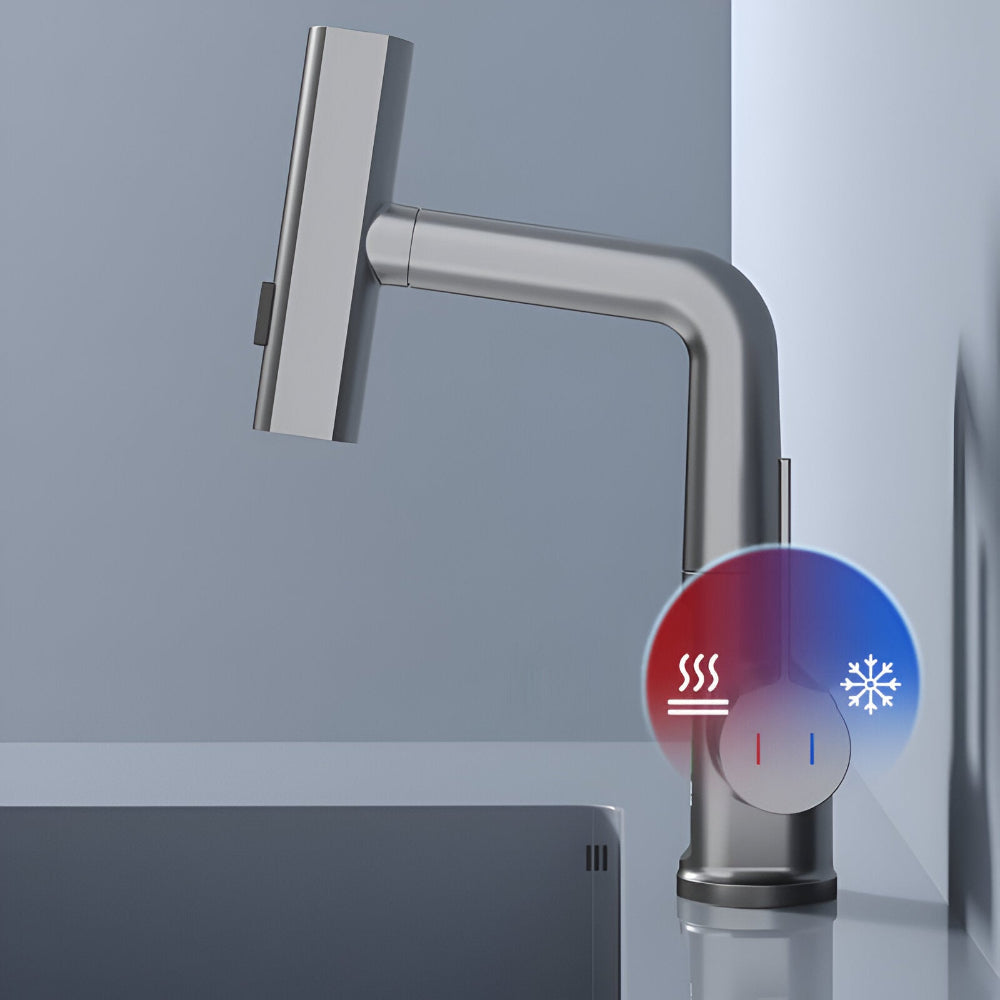 Civita - Adjustable Kitchen Faucet with Temperature Display