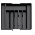 Kitchen Drawer Organizer Adjustable 8 Compartment PP Plastic Cutlery Tray