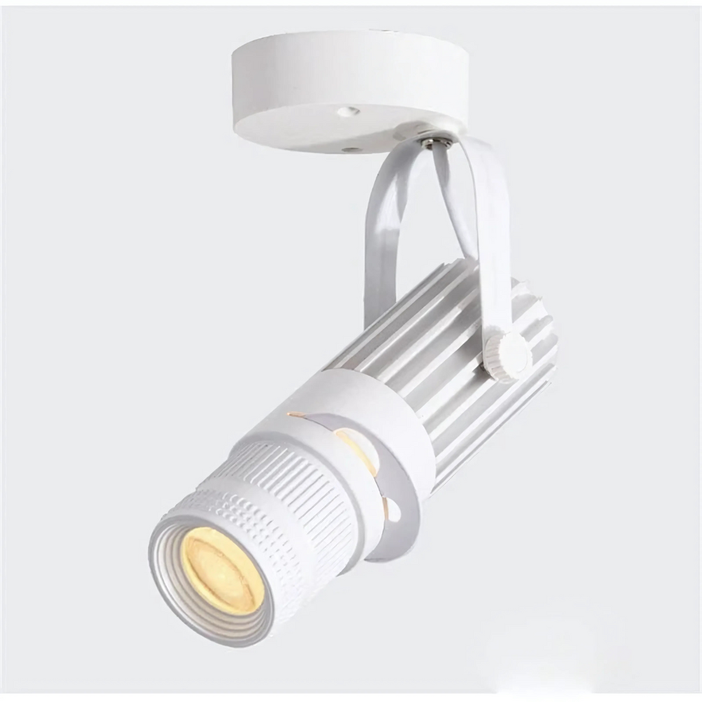 Adjustable LED Ceiling Spotlight Aluminum Brushed Nickel