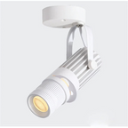 Adjustable LED Ceiling Spotlight Aluminum Brushed Nickel