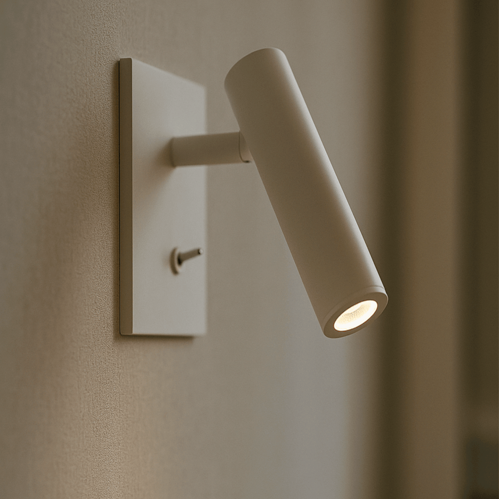 Adjustable LED Wall Lamp – Modern Minimalist Wall Light with Switch for Bathroom and Home Lighting