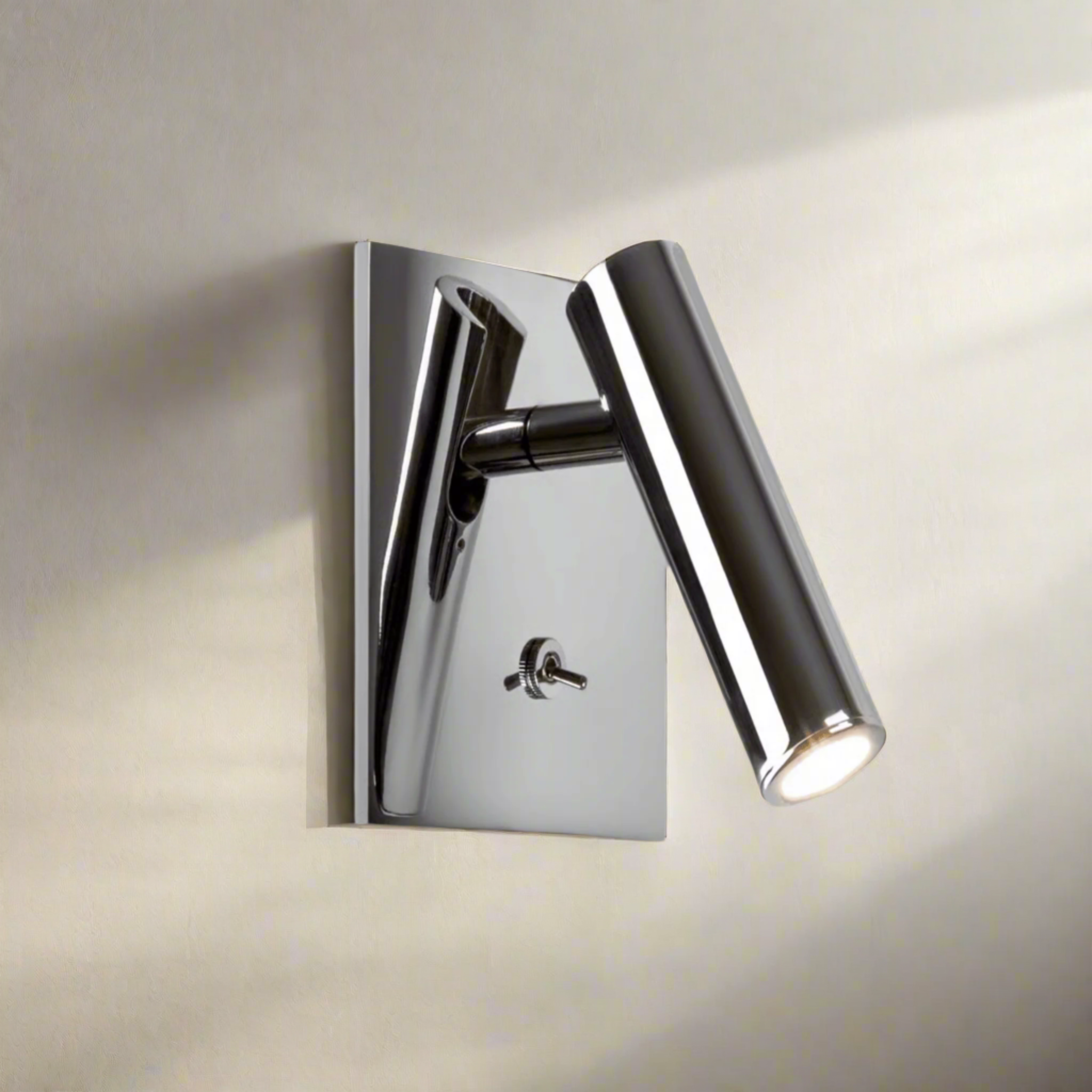 Adjustable LED Wall Lamp – Modern Minimalist Wall Light with Switch for Bathroom and Home Lighting