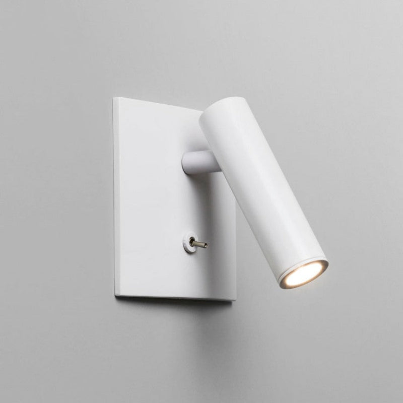 Adjustable LED Wall Lamp with Knob Switch – Modern Minimalist Wall Sconce Lighting for Home Décor, Warm White Illumination