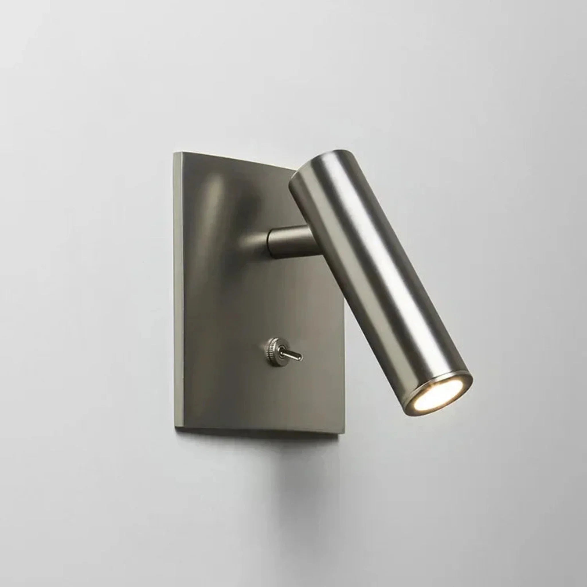 Adjustable LED Wall Lamp with Knob Switch – Modern Minimalist Wall Sconce Lighting for Home Décor, Warm White Illumination