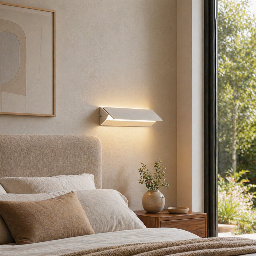 LED Wall Light Adjustable Beam COB Aluminum Indoor Wall Mount