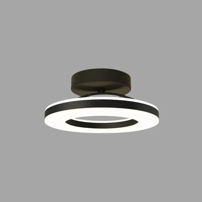 Adjustable Round LED Ceiling Light Fixture – Flush Mount, Multiple Color Settings, Sleek Design for Home Lighting