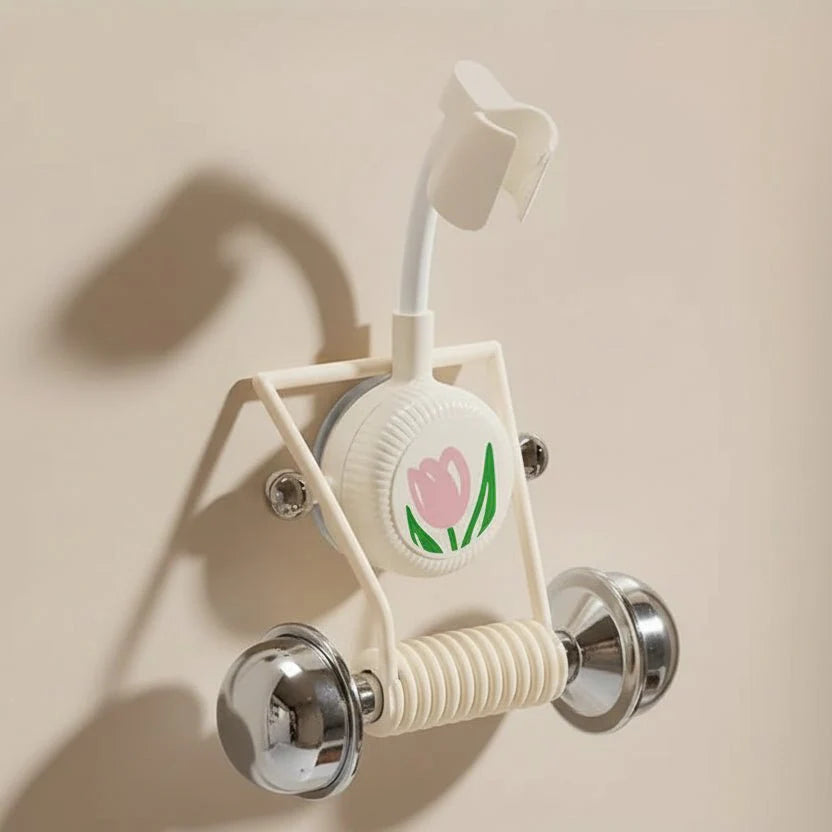 Shower Head Holder Wall Mounted Adjustable Bathroom Accessory