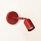 Adjustable Wall Sconce, Rotatable Arm, Iron Frame, Wall Mounted