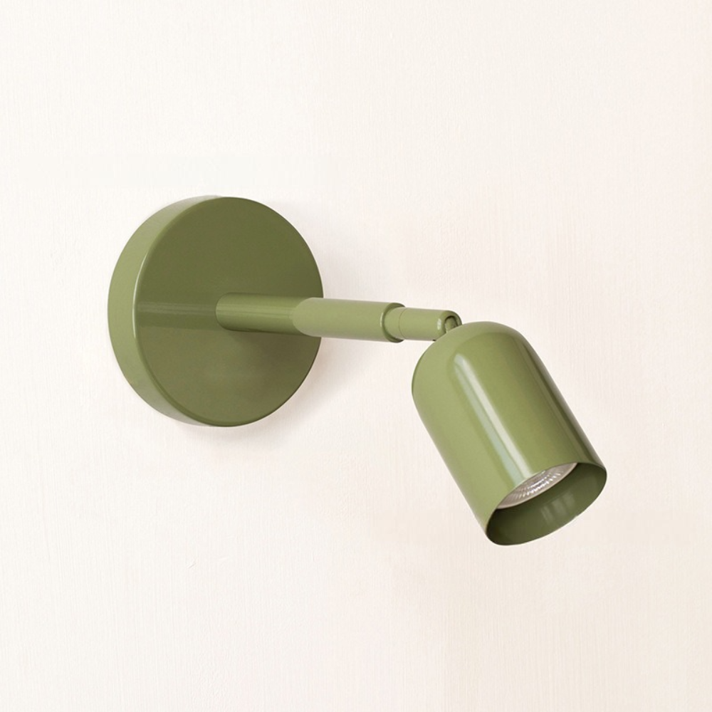 Adjustable Wall Sconce, Rotatable Arm, Iron Frame, Wall Mounted