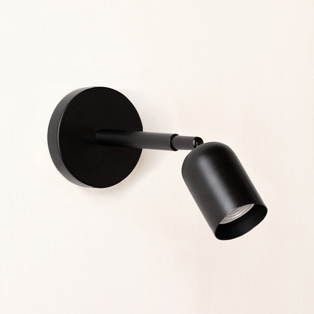 Adjustable Wall Sconce, Rotatable Arm, Iron Frame, Wall Mounted