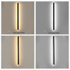 AeroLyn: Linear LED Outdoor Wall Light – Weatherproof Wall Lamp for Garden & Terrace