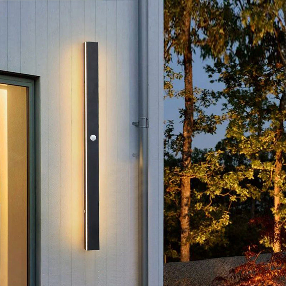 AeroLyn: Linear LED Outdoor Wall Light – Weatherproof Wall Lamp for Garden & Terrace