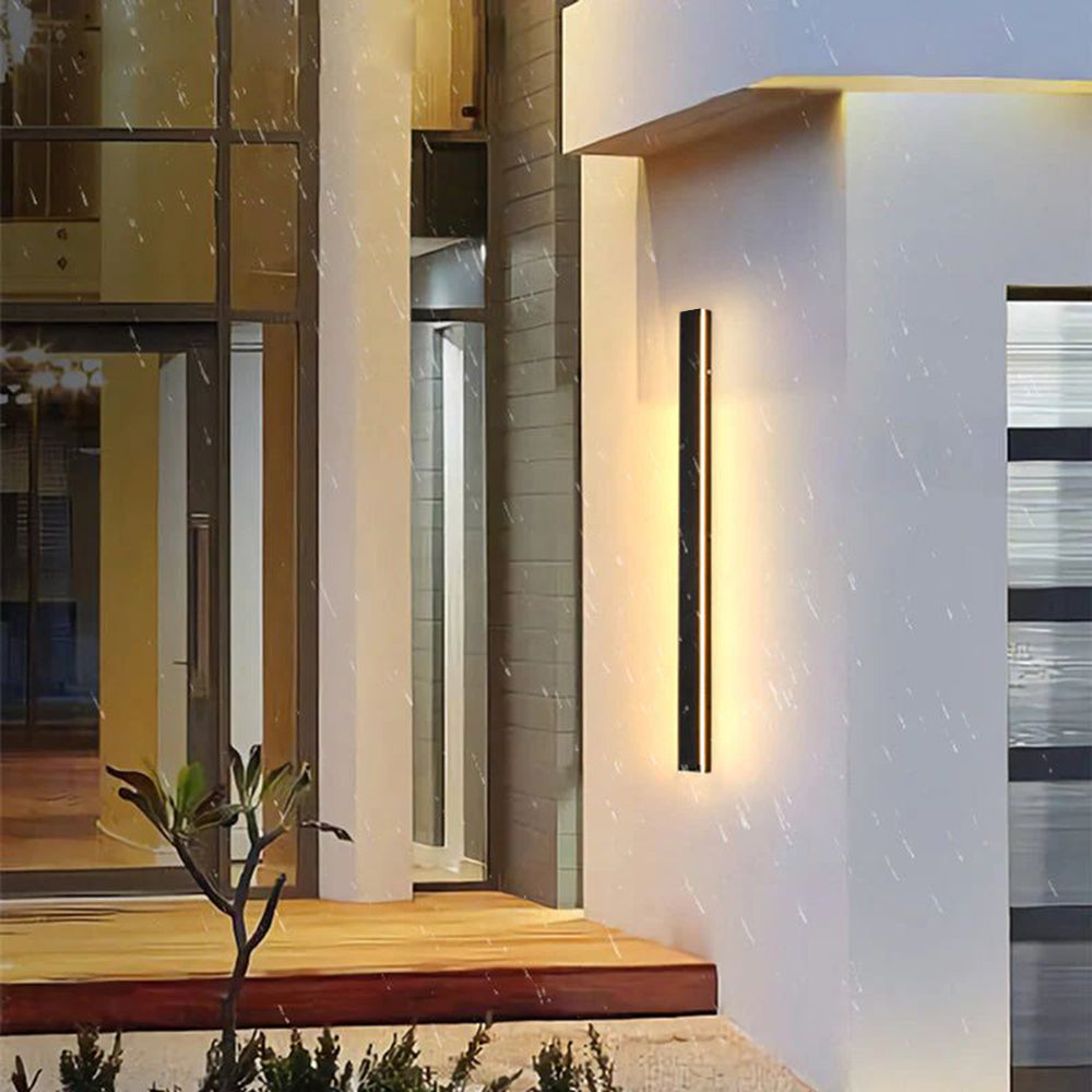 AeroLyn: Linear LED Outdoor Wall Light – Weatherproof Wall Lamp for Garden & Terrace