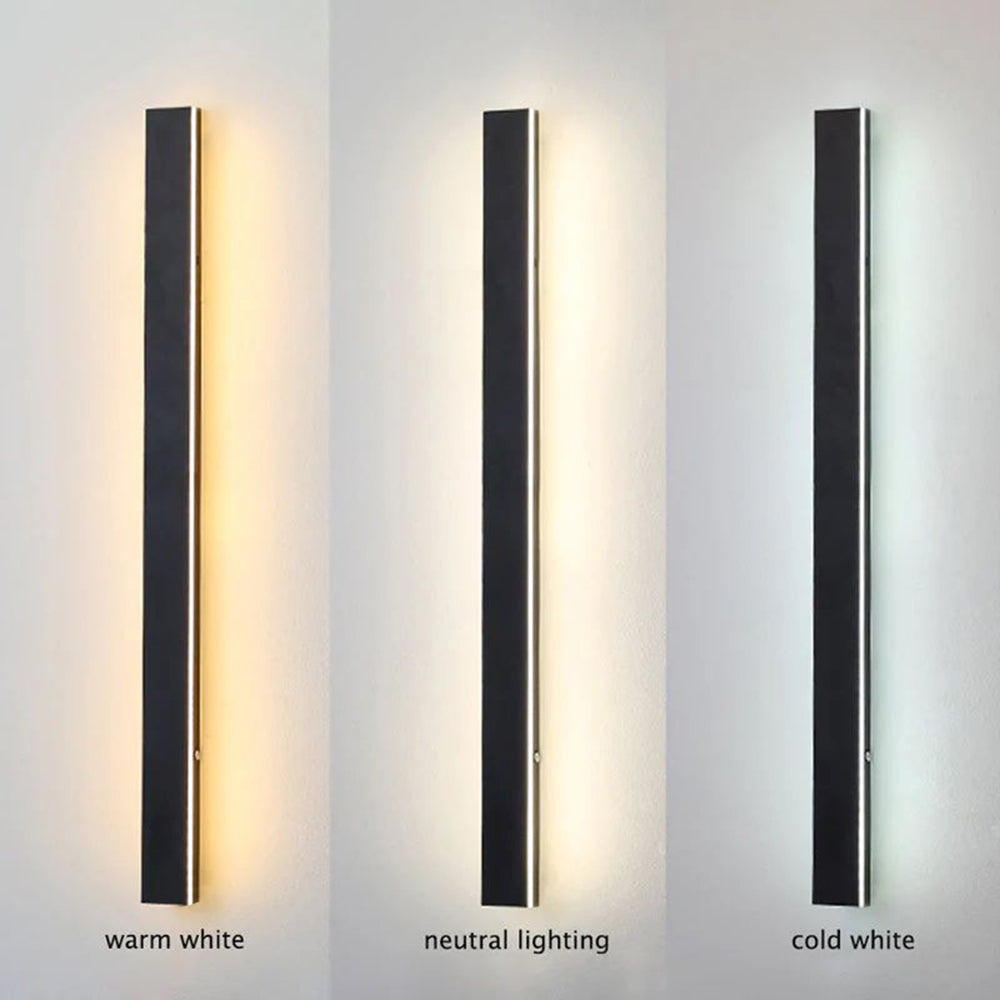 AeroLyn: Linear LED Outdoor Wall Light – Weatherproof Wall Lamp for Garden & Terrace