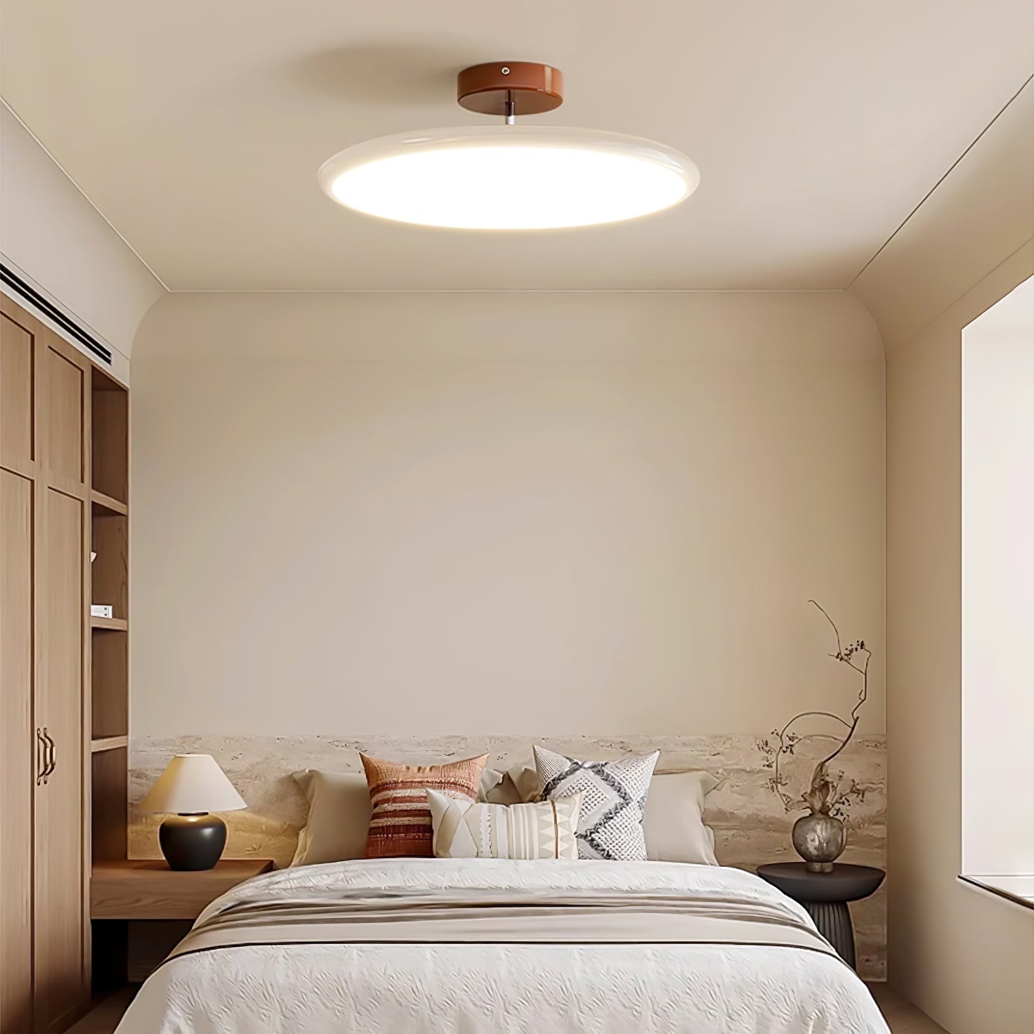 AeroTilt: Adjustable LED Ceiling Light – Modern Ceiling Lamp for Living Room & Bedroom