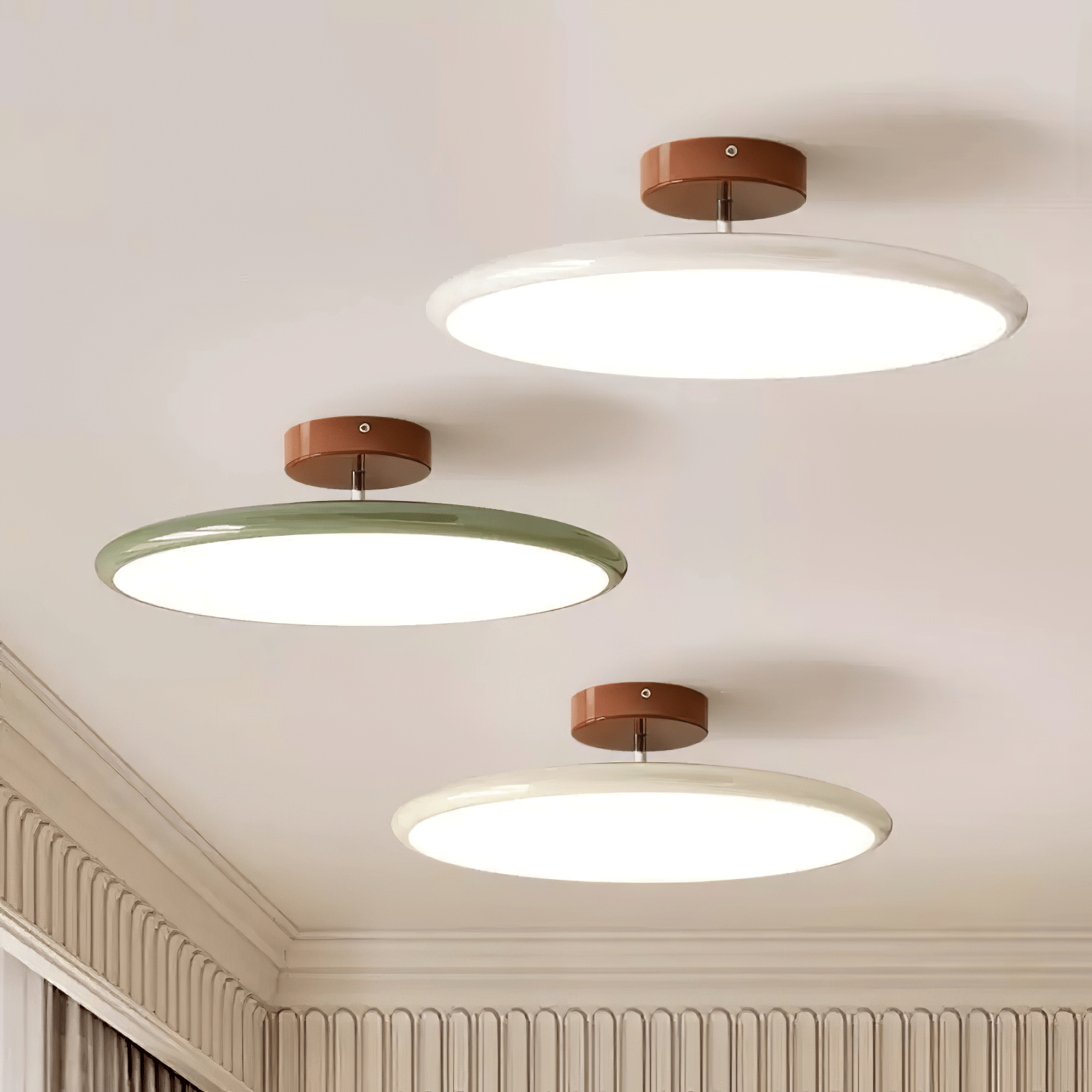 AeroTilt: Adjustable LED Ceiling Light – Modern Ceiling Lamp for Living Room & Bedroom