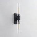 Aether Clear Glass Cylinder Wall Sconce