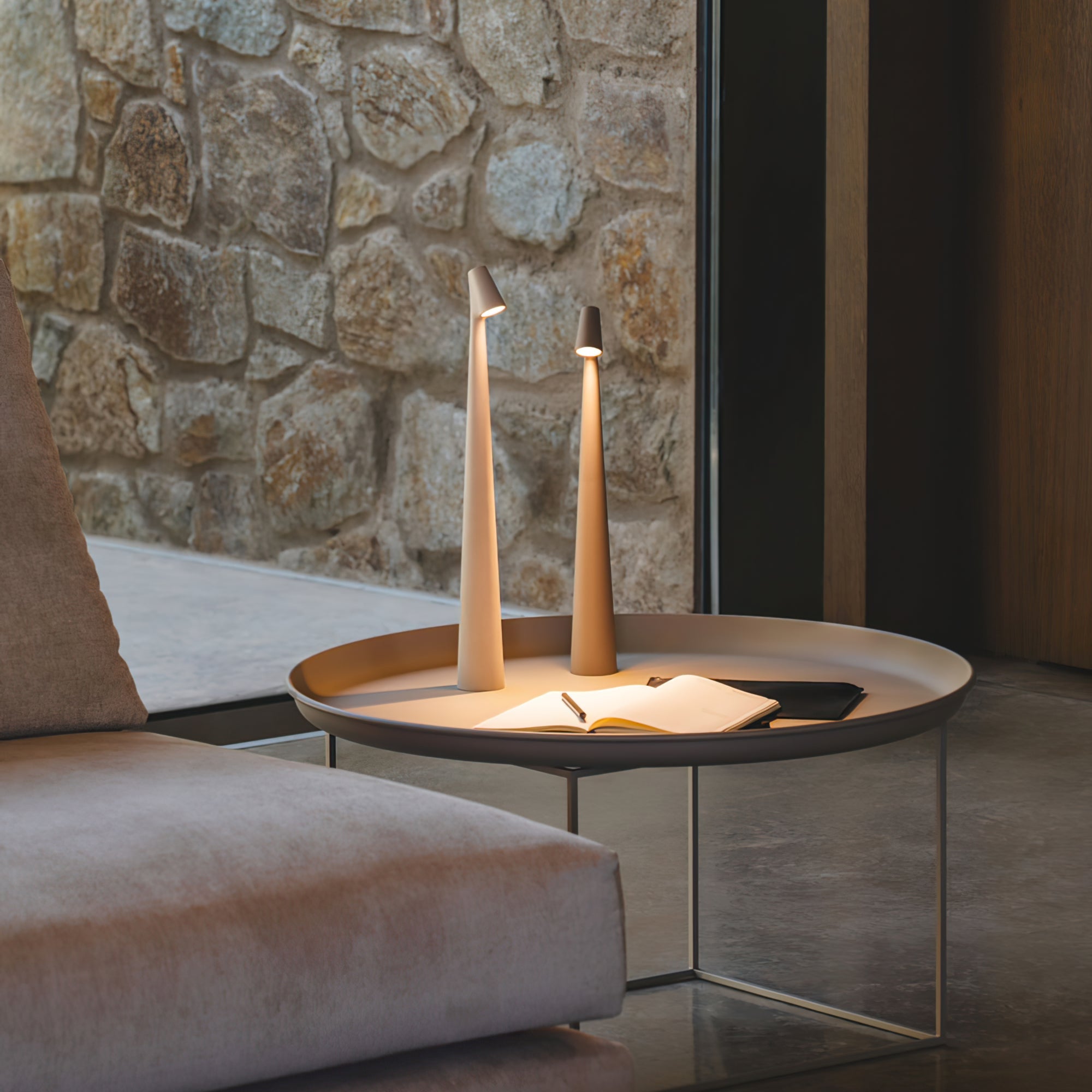 Africa Slim Rechargeable Cordless Table Lamp