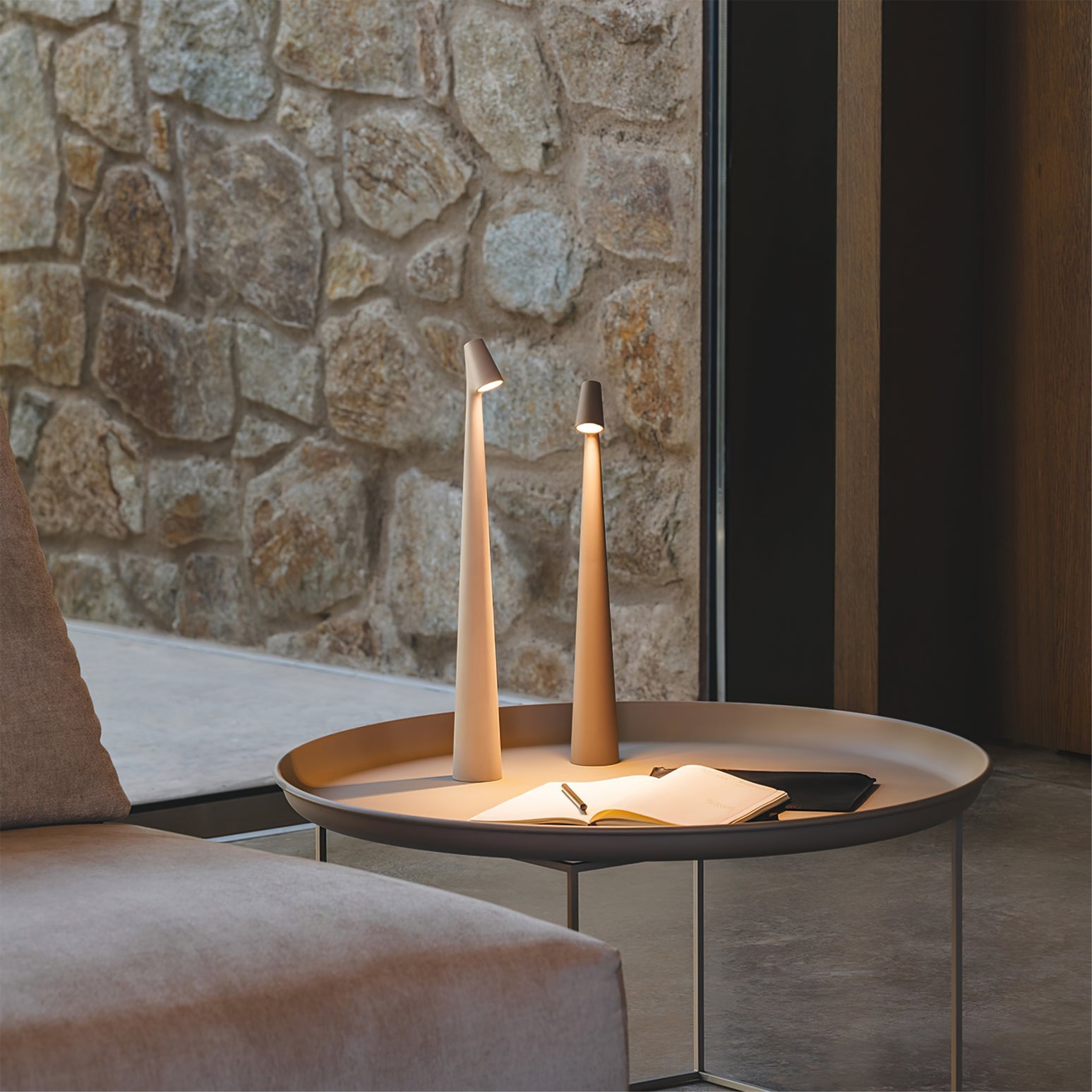 Africa Slim Rechargeable Cordless Table Lamp