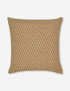 Astra Linen Pillow | Handmade Block Print, Floral Design