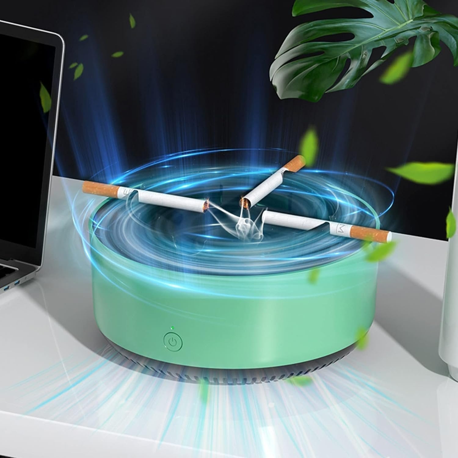 Air Diffuser Purifier Battery Powered Smoke and Odor Cleaner