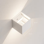 Xeno LED Wall Light | Adjustable Flaps, Warm White Light