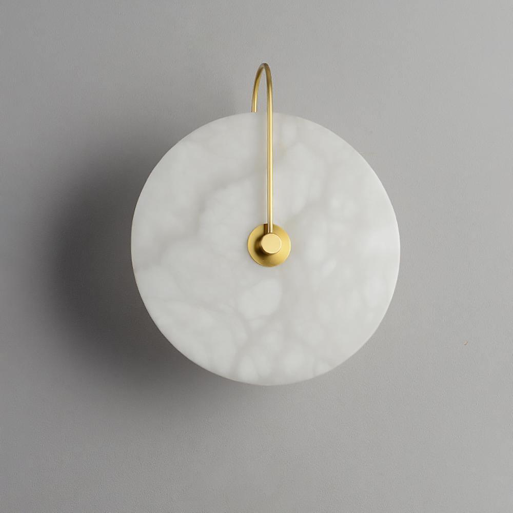 Bela Alabaster Wall Lamp | Art Deco Design, Integrated LED