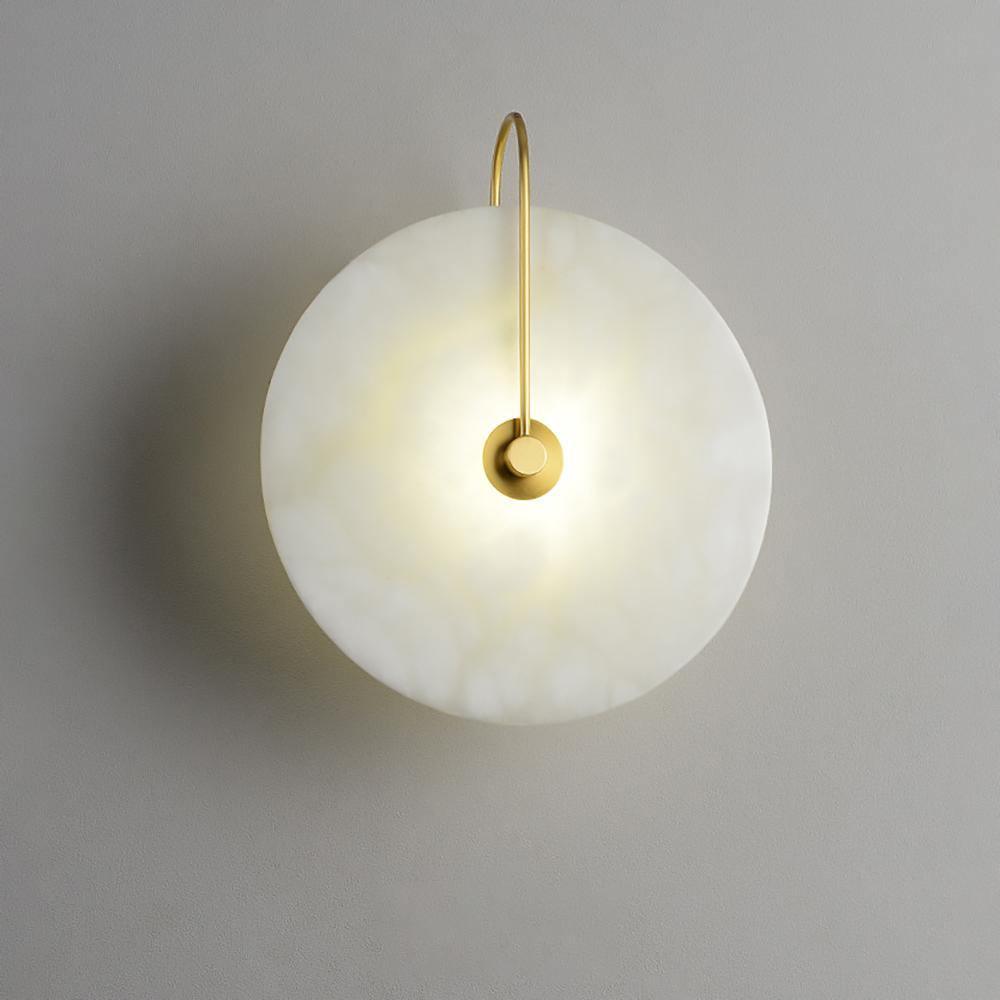 Bela Alabaster Wall Lamp | Art Deco Design, Integrated LED