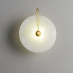 Bela Alabaster Wall Lamp | Art Deco Design, Integrated LED