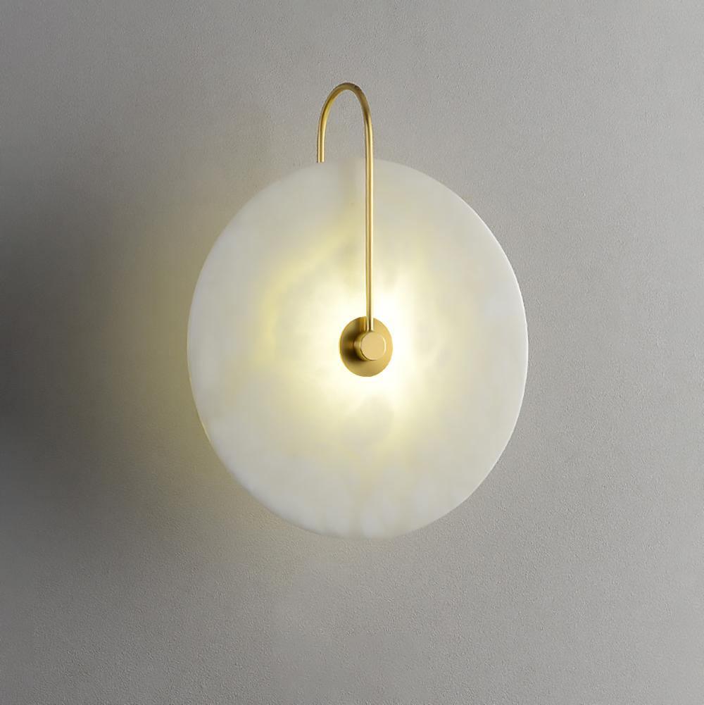 Bela Alabaster Wall Lamp | Art Deco Design, Integrated LED