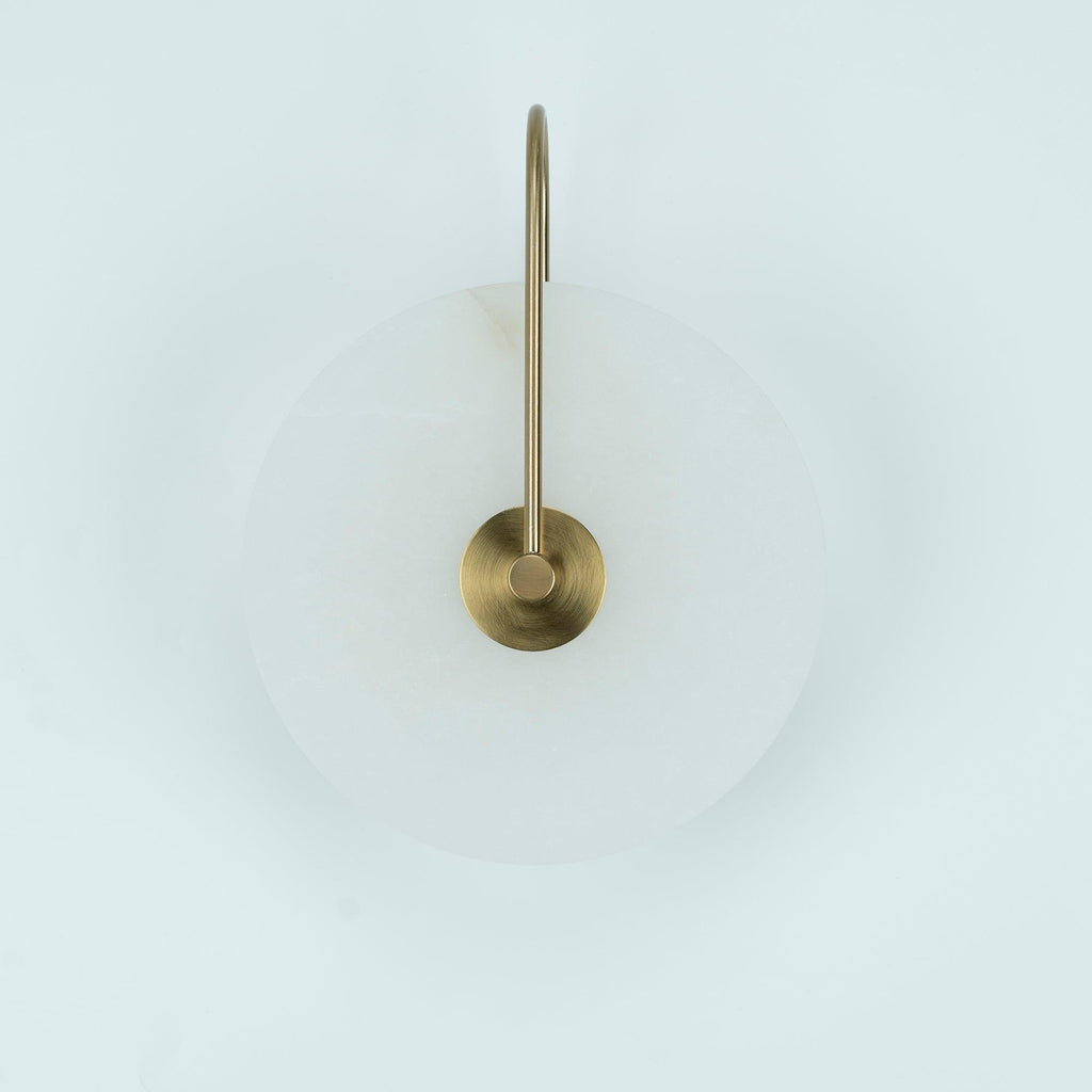 Bela Alabaster Wall Lamp | Art Deco Design, Integrated LED