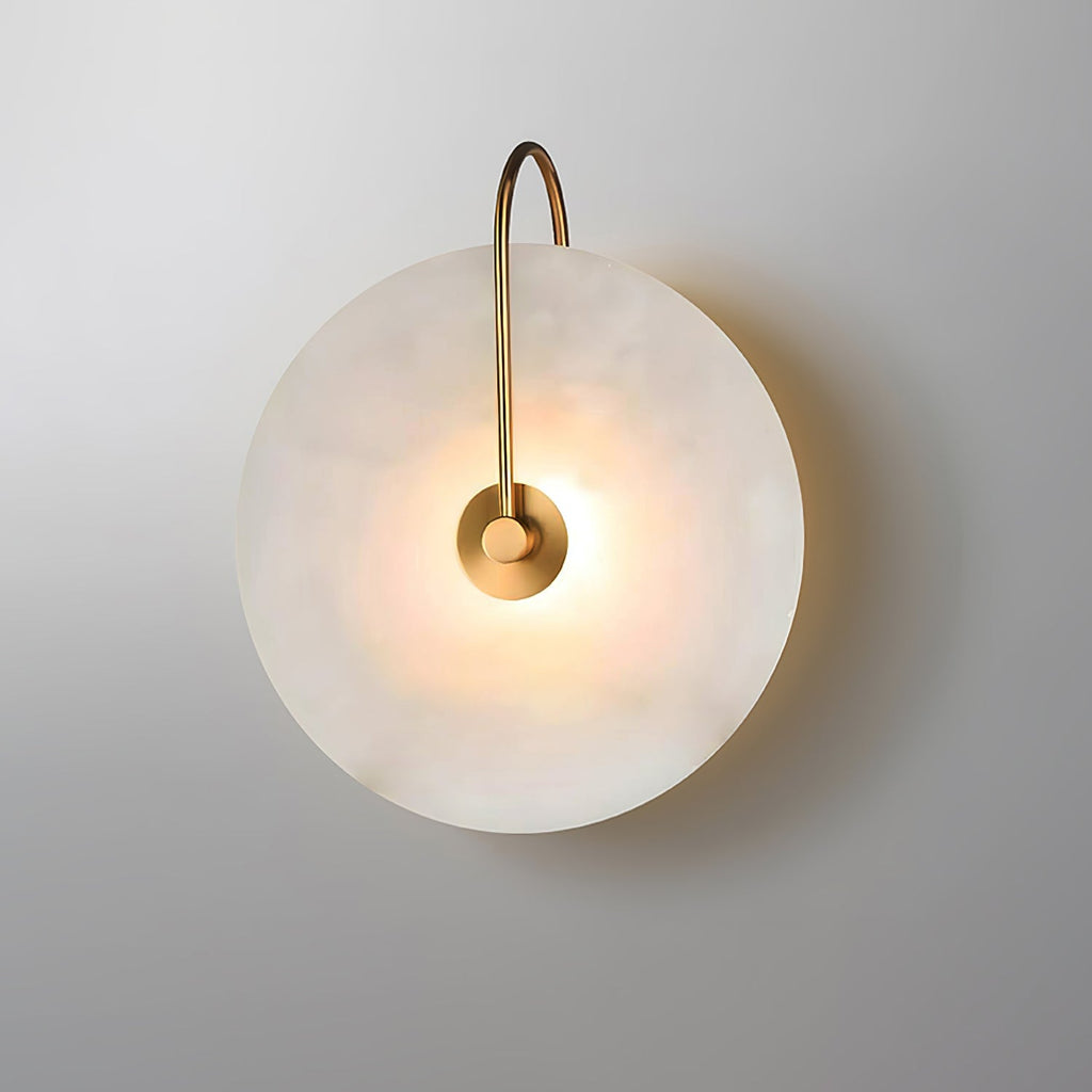 Bela Alabaster Wall Lamp | Art Deco Design, Integrated LED