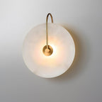 Bela Alabaster Wall Lamp | Art Deco Design, Integrated LED