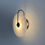 Bela Alabaster Wall Lamp | Art Deco Design, Integrated LED