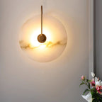 Bela Alabaster Wall Lamp | Art Deco Design, Integrated LED