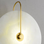 Bela Alabaster Wall Lamp | Art Deco Design, Integrated LED