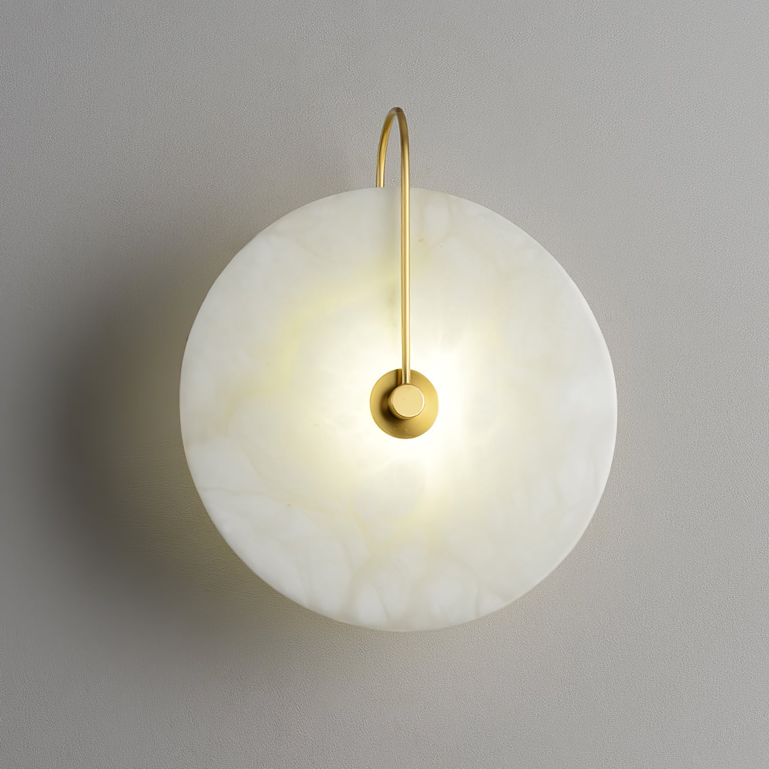 Bela Alabaster Wall Lamp | Art Deco Design, Integrated LED