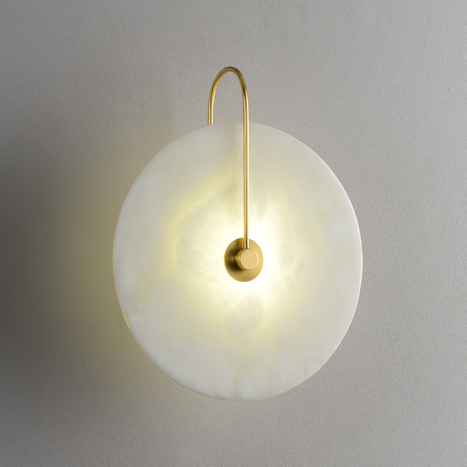 Bela Alabaster Wall Lamp | Art Deco Design, Integrated LED