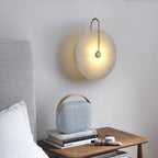 Bela Alabaster Wall Lamp | Art Deco Design, Integrated LED