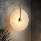 Bela Alabaster Wall Lamp | Art Deco Design, Integrated LED
