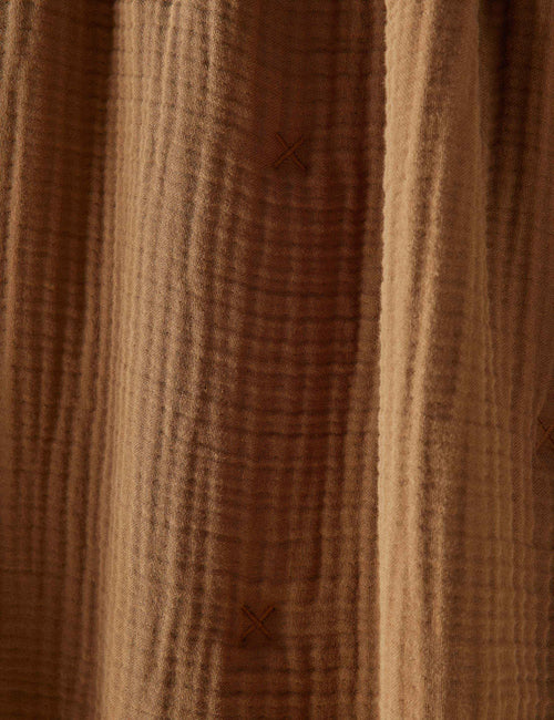 Alera Sherpa Throw | Plush Organic Cotton, Fringed Ends
