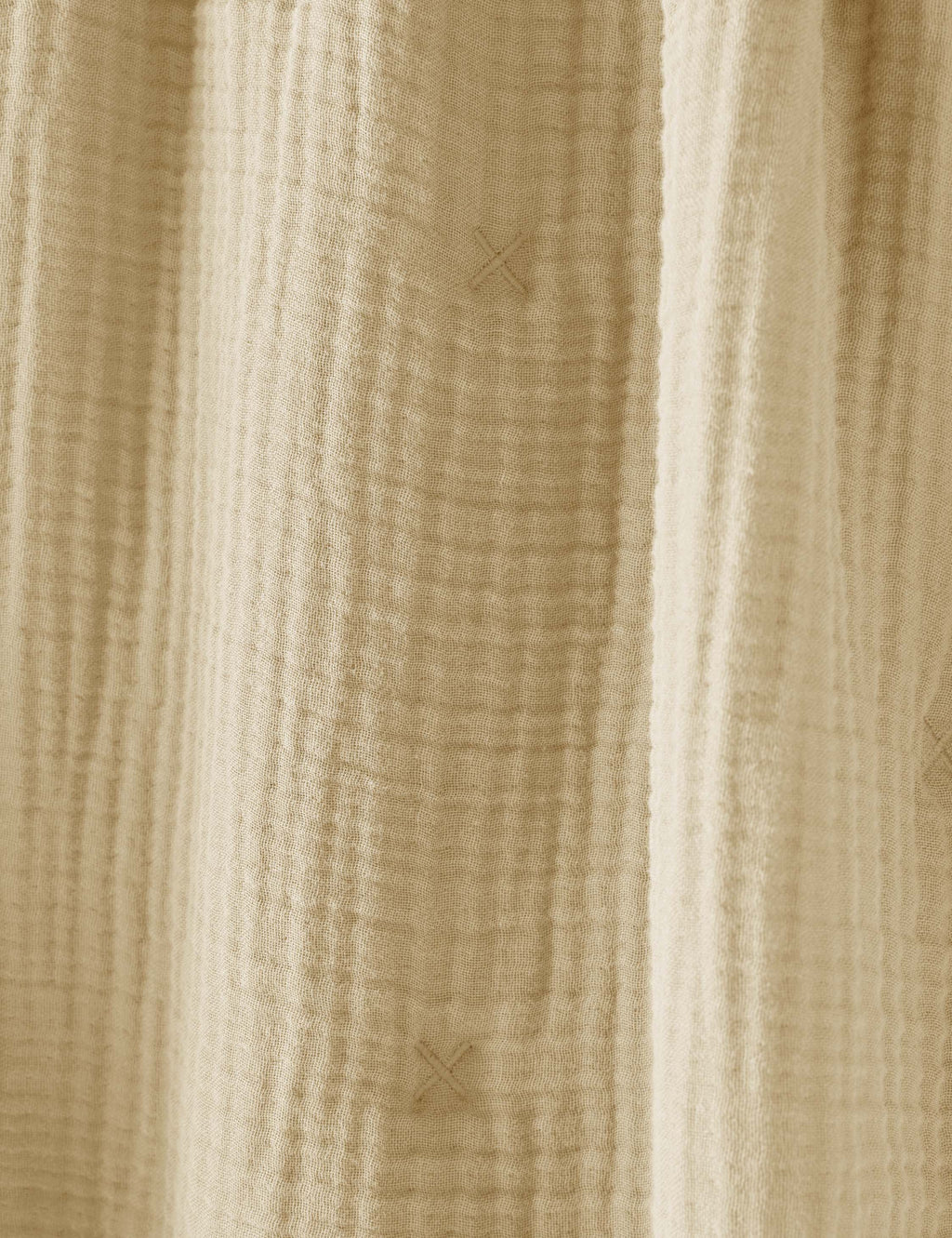 Alera Sherpa Throw | Plush Organic Cotton, Fringed Ends